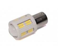 Світлодіодна лампа StarLight T25 28(24+4 лінза) діодів 4014 12V-24V 3.5W WHITE кераміка