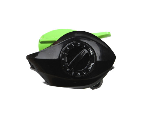 Котушка рибальська мультиплікаторна yumoshi AK 201 Black-Green Left 6294-85959