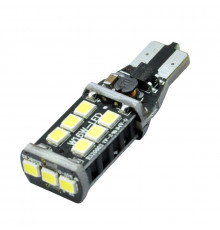 Світлодіодна лампа Starlight T15 15 діодів 3535 12V W16W WHITE