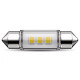 Світлодіодна лампа Philips 11854WU60X1 White Ultinon Pro6000 12V C5W 38mm 4000K 1 шт