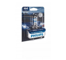 Автолампа PHILIPS 12342RGTB1 H4 60/55W 12V RacingVision GT200 +200% B1