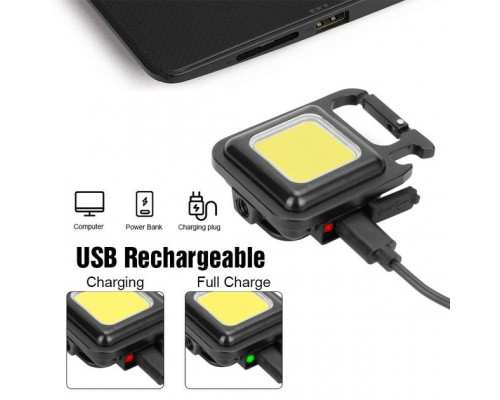 Ліхтарик акумуляторний Bluefield 200 mAh з магнітом та карабіном (PР050481) Ліхтарик акумуляторний Bluefield 200 mAh з магнітом та карабіном (PР050481)