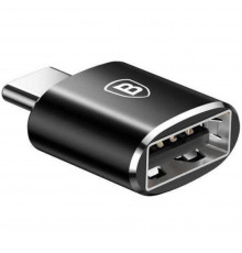 Перехідник BASEUS адаптер USB-C to USB для зарядки і синхронізації Чорний