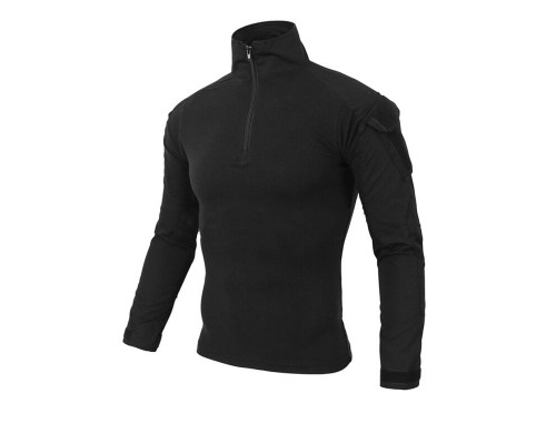 Тактична чоловіча сорочка Lesko A655 Чорний 4XL (4256-18338) Тактична чоловіча сорочка Lesko A655 Чорний 4XL (4256-18338)