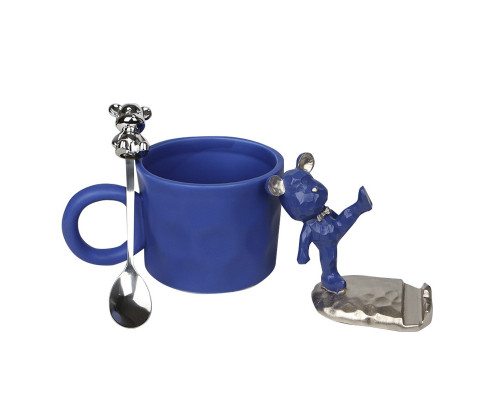 Подарунковий кавовий набір Dedbbb 350 мл Dark Blue 13149-83909