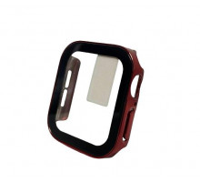 Захисний чохол зі склом Choice 2 для Apple Watch 45 мм Червоний