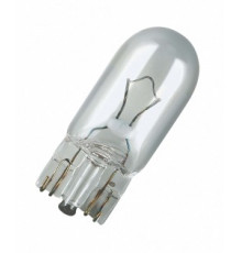 Автолампа ук. OSRAM 2825 W5W 12V W2, 1X9, 5D 5X10FS