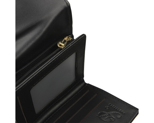 Жіночий гаманець Prettyzys 987 11,5х10 см Black 13182-83840