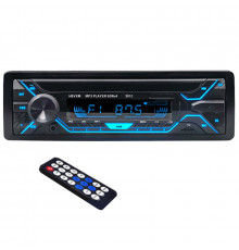 Магнітола HEVXM 3010 1DIN гучномовець функція Bluetooth microSD MP3 AUX FM пульт керування (2347-5560)