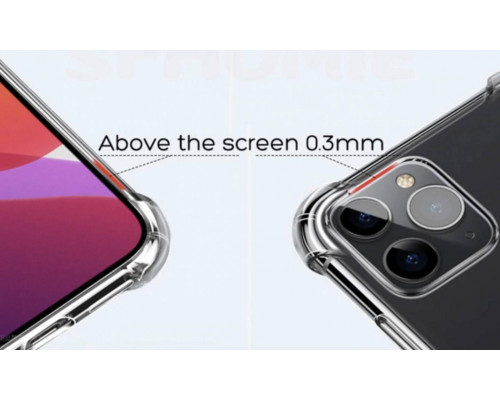 Чохол силіконовий для iPhone 11 Choice Прозорий Чохол силіконовий для iPhone 11 Choice Прозорий