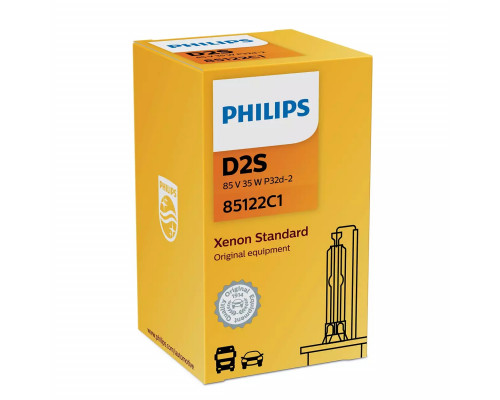 Автолампа ксенон PHILIPS 85122VIC1 D2S 85V 35W P32d-2 Vision Автолампа ксенон PHILIPS 85122VIC1 D2S 85V 35W P32d-2 Vision