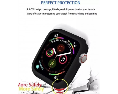 Захисний чохол Choice для Apple Watch 38 мм Чорний Захисний чохол Choice для Apple Watch 38 мм Чорний