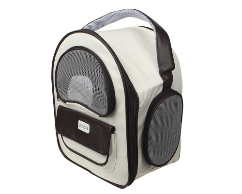 Рюкзак-перенесення для котів та собак MoorPet 242210 39х33 см Coffee 12984-84041