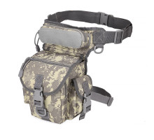 Сумка тактична на стегно Aokali Outdoor A90 ACU 22х30 см Digital Sand (5358-76445)
