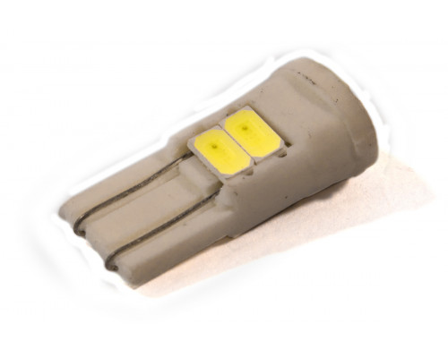 Світлодіодна лампа AllLight T10 6 діодів 5630 W2,1x9,5d 12V кераміка Світлодіодна лампа AllLight T10 6 діодів 5630 W2,1x9,5d 12V кераміка