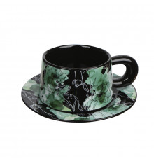 Кавовий набір Qinglan Ruomeng 250 мл Black-Green 13151-83891