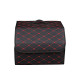 Автомобільний органайзер Lesko XY0-52 Black-Red 40*31*29 см