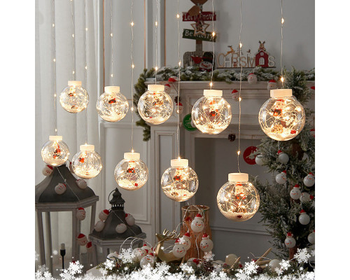 Світлодіодна гірлянда Lesko Y003 Santa Claus Світлодіодна гірлянда Lesko Y003 Santa Claus