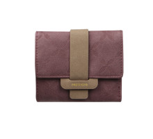 Жіночий гаманець Prettyzys 987 11,5х10 см Червоний 13182-83845