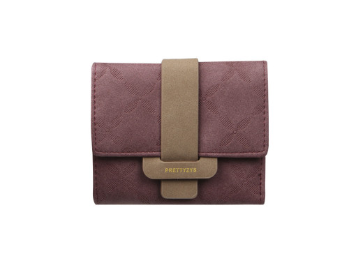 Жіночий гаманець Prettyzys 987 11,5х10 см Червоний 13182-83845