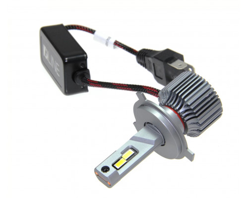 Лампи світлодіодні QLine Ultra 55W H4 6000K 2 шт 12V Лампи світлодіодні QLine Ultra 55W H4 6000K 2 шт 12V
