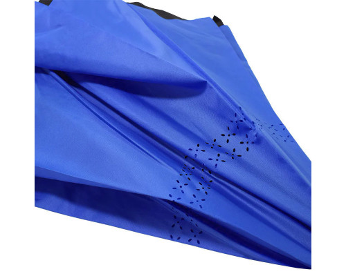 Жіноча парасолька навпаки Lesko Up-Brella Синій Жіноча парасолька навпаки Lesko Up-Brella Синій