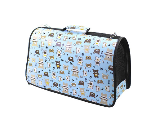 Сумка-переноска Taotaopets 243307 Bear Синій (7845-29145) Сумка-переноска Taotaopets 243307 Bear Синій (7845-29145)