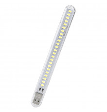 Лампа світлодіодна USB Lesko H1926-24 LED для повербанка Холодне світло