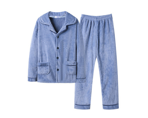 Комплект чоловічої піжами No Brand CK-215 Light Blue L