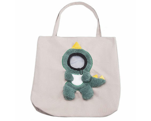 Сумка-переноска для котів та собак No Brand Динозавр 2404SXMJ3153 L 13144-84834