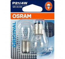 Автолампа ук. OSRAM 7225-02B P21/4W 12V 21/4W BAZ15d 10X2 Blister