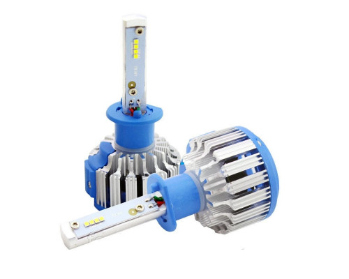 Комплект LED ламп TurboLed T1 H1 6000K 50W 12/24v CanBus з активним охолодженням Комплект LED ламп TurboLed T1 H1 6000K 50W 12/24v CanBus з активним охолодженням