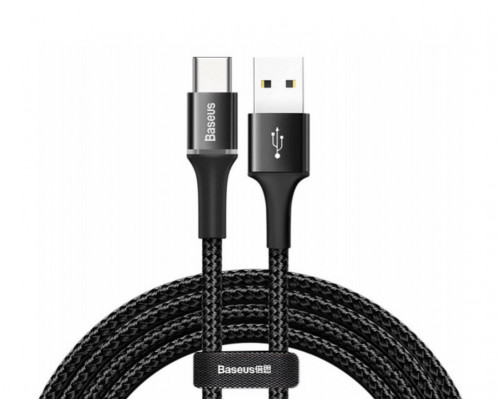 Зарядка USB кабель Bаseus для синхронізації і зарядки Android і інших пристроїв USB Type-C з led підсвічуванням 2 м Чорний Зарядка USB кабель Bаseus для синхронізації і зарядки Android і інших пристроїв USB Type-C з led підсвічуванням 2 м Чорний