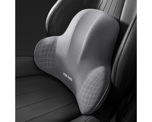 Поперекова подушка на сидіння XGFANG 34х43 см Gray