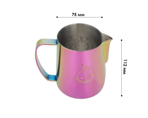 Пітчер для молока JibbiJug 0.6 л Pink (13458-86712)