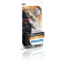 Автолампа ук. PHILIPS 12036 BLI2 H6W 12V 6W BAX9s 2 штуки на блістері