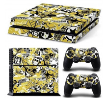 Наклейка PS4 Fat вінілова наклейка Choice для Sony PlayStation PS4 Fat DualShock 4 Fragil
