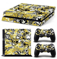 Наклейка PS4 Fat вінілова наклейка Choice для Sony PlayStation PS4 Fat DualShock 4 Fragil