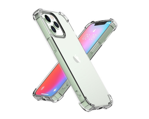 Силіконовий протиударний чохол панель + скло 9Н на Iphone 13 Pro Case із захистом камери прозорий (543443253455) Силіконовий протиударний чохол панель + скло 9Н на Iphone 13 Pro Case із захистом камери прозорий (543443253455)