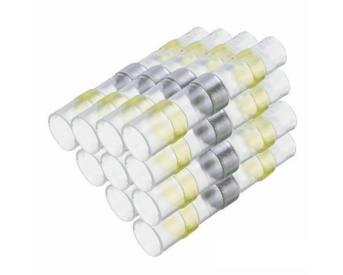 Термозбіжна гільза з припоєм PR термоусадка 4.0-6.0 мм² 100 шт Жовтий (C050948-100)