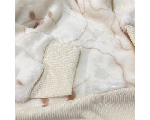 Комплект жіночої піжами Lesko 305 Bear 2XL White-Brown Комплект жіночої піжами Lesko 305 Bear 2XL White-Brown
