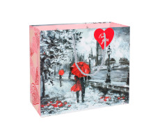 Подарунковий пакет PPW PAPER Lesko ZD010-3 Two Lovers Big