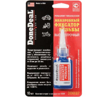 Анаеробний фіксатор різьблення DoneDeal 6687 високоміцний 10 г