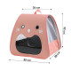 Рюкзак-перенесення для котів і собак Taotaopets 247723 32х35 см Pink 12986-84066