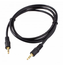 Кабель Lesko 3,5 mm-3,5 mm тато/тато 1,5 м для аудіо техніки (844-840)