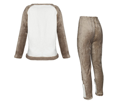 Жіноча піжама No Brand Bear XL Brown-White