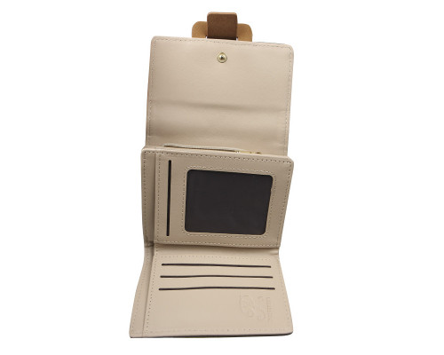 Жіночий гаманець Prettyzys 987 11,5х10 см Зелений 13182-83843