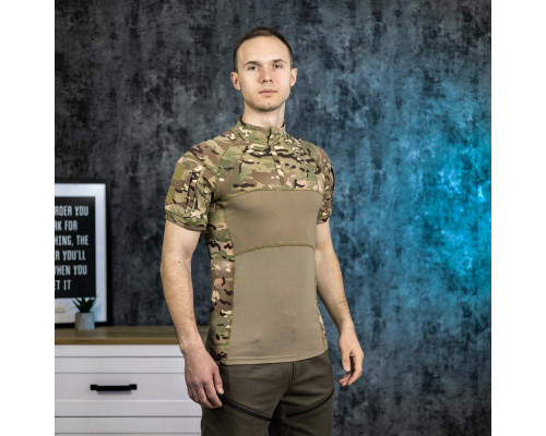 Тактична футболка Lesko A426/A341 Camouflage XXXL Тактична футболка Lesko A426/A341 Camouflage XXXL
