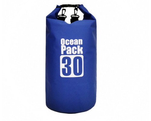 Водонепроникна сумка гермомішок рюкзак з шлейкою на плече Ocean Pack 30 л Blue (57885441) Водонепроникна сумка гермомішок рюкзак з шлейкою на плече Ocean Pack 30 л Blue (57885441)