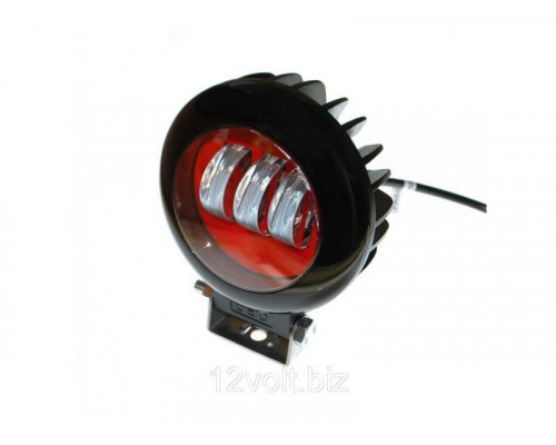 Світлодіодна фара AllLight 30W(B) 3chip spot 9-30V (RED) Світлодіодна фара AllLight 30W(B) 3chip spot 9-30V (RED)